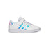 Sneakers bianche con dettagli laminati adidas Grand Court C, Brand, SKU s344000059, Immagine 0